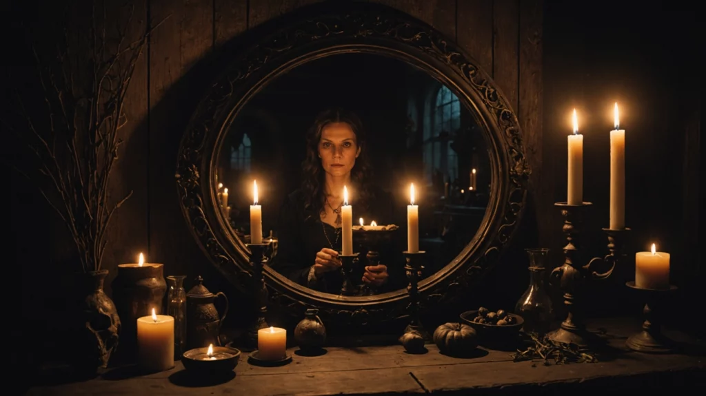 dark witchy mirror